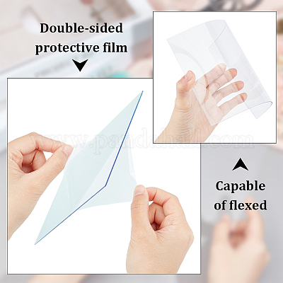 Feuilles de plastique PC&nbsp;DIY-WH0021-48-1