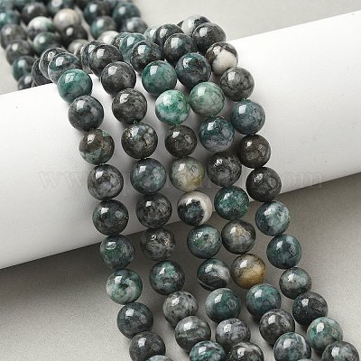 Natürliche Dioptase-Perlenstränge&nbsp;X-G-D302-02-8mm-1