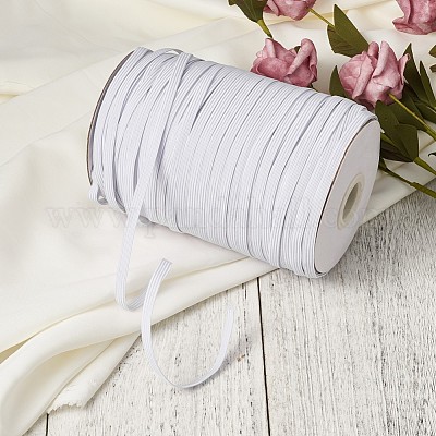 Braided Cotton Cord, Cotton Ribbon, 6 MM Braided Cotton Thread Jewelry  Rope, Indian Cotton Flat Drawstring Cord 10 Yards 