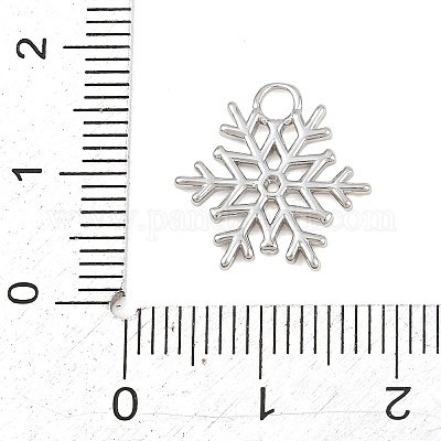 Weihnachts-Messing-Charms&nbsp;KK-CBA0565-08P-1