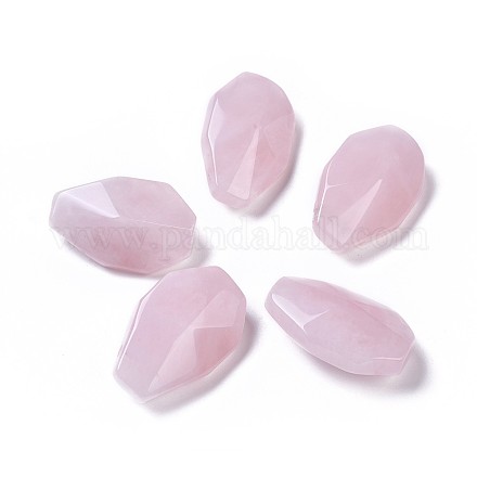 Ciondoli quazo rosa naturale G-K297-C01-1