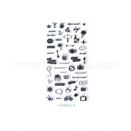 Silicone Stamps DIY-WH0014-Y54-1