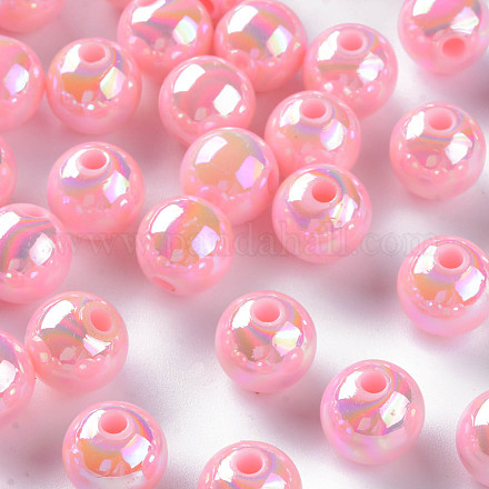 Perles acryliques opaques MACR-S370-D10mm-A01-1