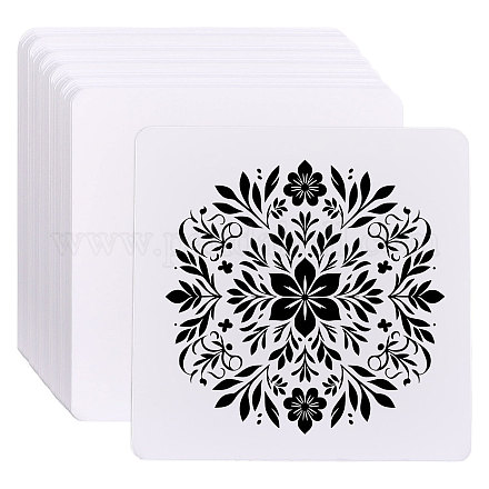Briques de papier pour zentangle&nbsp;DIY-WH0591-276-1