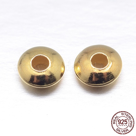Soucoupe 925 perles intercalaires en argent massif STER-M101-12-5mm-1