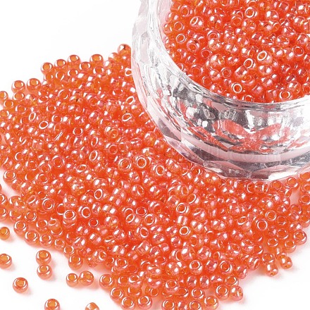 12/0 Grade A Round Glass Seed Beads SEED-Q011-F506-1