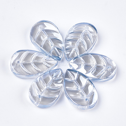 Pendentifs en verre plaquent EGLA-S175-01E-1