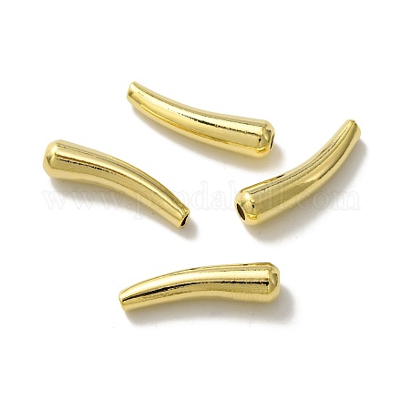 Brass Tube Beads KK-O143-47G-1