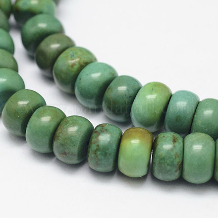 Chapelets de perles en turquoise naturelle TURQ-P027-09-1