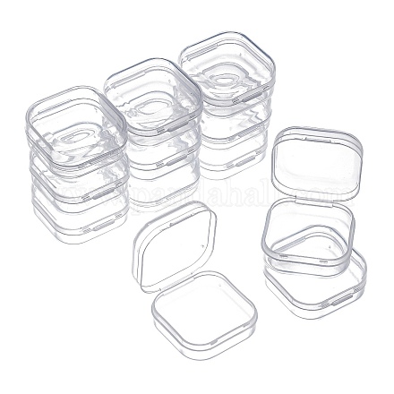 Des conteneurs de stockage des billes en plastique carré CON-FS0001-10-1