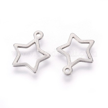 304 Stainless Steel Charms X-STAS-F187-07P-1