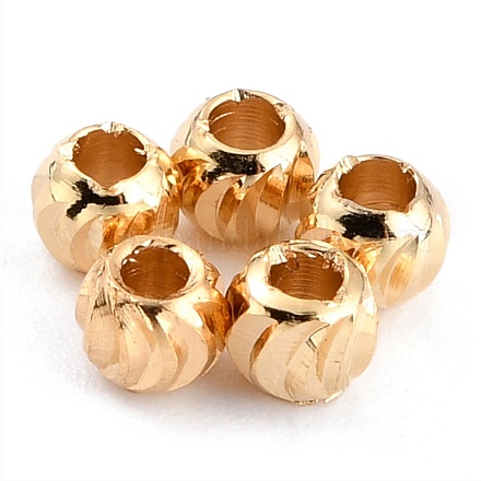 Perline in ottone&nbsp;X-KK-O133-315B-G-1