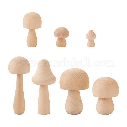 Schima superba деревянный гриб детские игрушки WOOD-TA0002-45-1