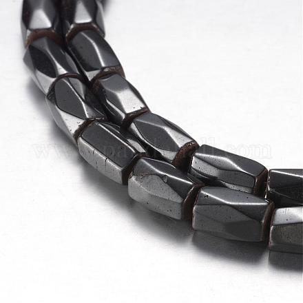 Magnetic Synthetic Hematite Bead Strands G-A164-10-1