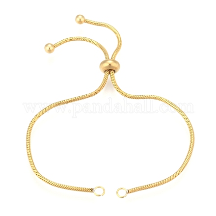 Réglable bracelet en acier 304 inoxydable pour bricolage STAS-G169-02G-1