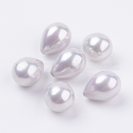 Perla de concha perlas medio perforadas BSHE-G017-16x12mm-08-1