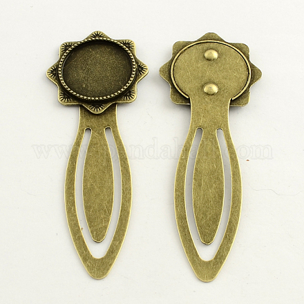 20 mm upports signet cabochon PALLOY-S033-38AB-NR-1