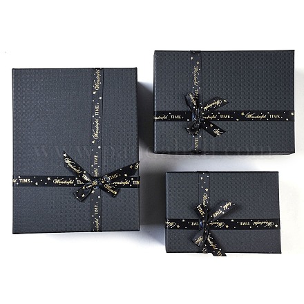 Scatola di cartone di carta&nbsp;CON-WH0085-34-1