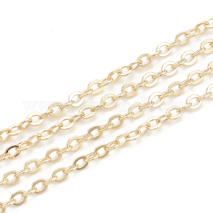 3.28 Feet Brass Cable Chains X-CHC-N015-11G-1