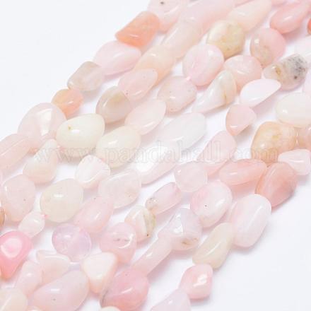 Natural Pink Opal Beads Strands G-K203-42-1
