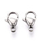 304 Stainless Steel Lobster Claw Clasps, Stainless Steel Color, 11.8~12.1x7x3.5mm, Hole: 1.6mm