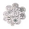 304 Stainless Steel Pendants, Mixed Shapes, Stainless Steel Color, 20mm, 20pcs/box