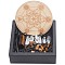 Chakra Beginners Kit, Meditation Gemstones Healing Stones, with Natural Wood Plate, Spiritual Gifts for Women, 9~46x8~17mm