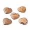Natural Picture Jasper Pendants, Heart, 28.5~30x29~31x5~5.5mm, Hole: 2~2.5mm