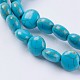 Chapelets de perles en turquoise synthétique G-E456-42A-10mm-3