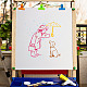 Шаблоны трафаретов для рисования из пластика для домашних животных DIY-WH0244-288-5