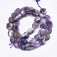 Natural Amethyst Beads Strands G-T105-33-2