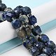 Chapelets de perles en lapis-lazuli naturel G-B065-A03-2