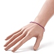 10 stücke 10 farbe bling glasperlen stretch armbänder set für frauen BJEW-JB08974-8