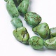 Natural Magnesite Beads Strands G-F592-01-3