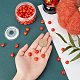 SUNNYCLUE DIY Pumpkin Bead Stretch Bracelets Making Kits DIY-SC0014-66-3