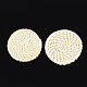 Handgefertigte geflochtene Perlen aus Rohrgeflecht / Rattan WOVE-T006-128A-2