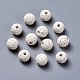 Perles de pierre de lave naturelle non cirées X-G-F325-8mm-A14-1