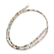Chapelets de perles en agate indienne naturelle G-H255-04-2