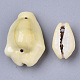 Natural Cowrie Shell Links connectors SSHEL-N034-30-3