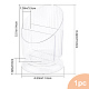 透明プラスチック化粧ブラシ収納オーガナイザー  事務用品用  メイクブラシホルダーオーガナイザー  透明  11.5x11.5x15.8cm AJEW-WH0332-33C-2