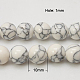 Filo di perline turchesi sintetici TURQ-H038-10mm-XXS03-2