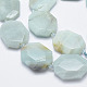 Chapelets de perles en amazonite naturelle G-G745-25-3