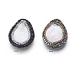 Perles de perles keshi naturelles BSHE-L002-03-1
