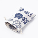 Chaton polycoton (coton polyester) pochettes d'emballage sacs à cordon ABAG-T006-A19-4