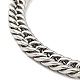 201 Stainless Steel Cuban Link Chains Bracelet for Men Women BJEW-H550-03A-P-2