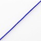 弾性ラウンドジュエリービーズコードナイロン糸  ブルー  1.2mm  約100ヤード/ロール（300フィート/ロール） NWIR-L003-C-19-1