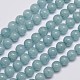 Natürliche und gefärbte Perle Malaysia Jade Stränge G-A146-8mm-A25-1
