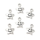 Tibetan Style Alloy Charms FIND-C010-01AS-3
