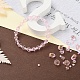 Kits de fabrication de bijoux de la série rose bricolage DIY-YW0003-05E-9