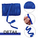ポリエステル繊維リボン  ブルー  3/8インチ（11mm）  100 m /ロール OCOR-TAC0011-06-3
